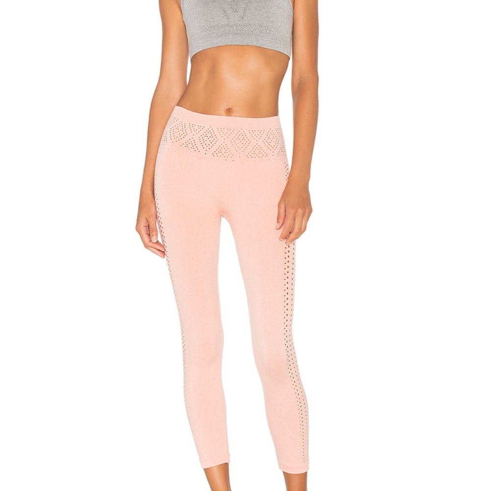 Free People Dark Star Pink Legging size M - Picture 3 of 15